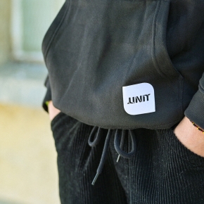 Half-Zip Hoodie - UNIT Badge Logo